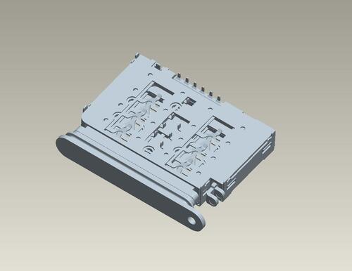 2SJN-Z01(2in1 Sockte- 2.80H/ Nano-SIM Card and Nano-SIM Card Tray type)產品圖