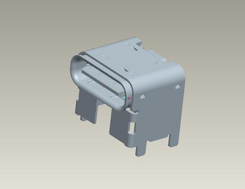 MCCF-R1H1(墊高4.3/外殼4DIP)  |Products|USB C TYPE connector|16 PIN