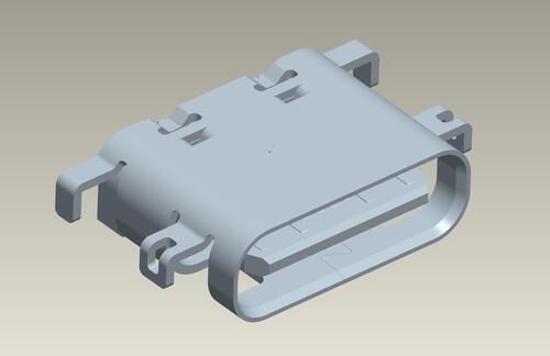 MCCF-R1K6(沉板2.10/外殼4DIP)  |Products|USB C TYPE connector|16 PIN