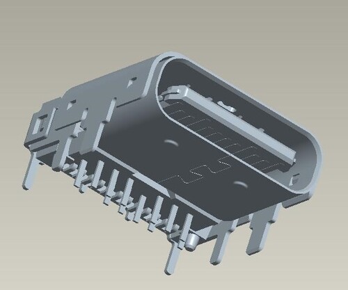 MCCF-R2U2(板上/雙外殼/外殼6DIP)  |Products|USB C TYPE connector|24 PIN
