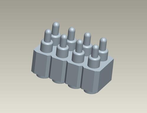 PD97M-08V200C 公座 8PIN  |Products|Pogo-pin connector