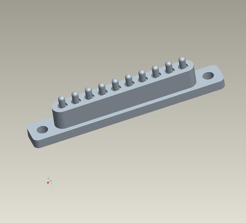 PW53M-1062CB 公座 10PIN  |Products|Pogo-pin connector