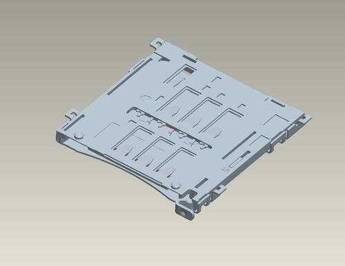 SMJI-N02(托盤式-6+1P/1.55H)  |Products|Memory Card connector|SIM CARD |Micro-SIM