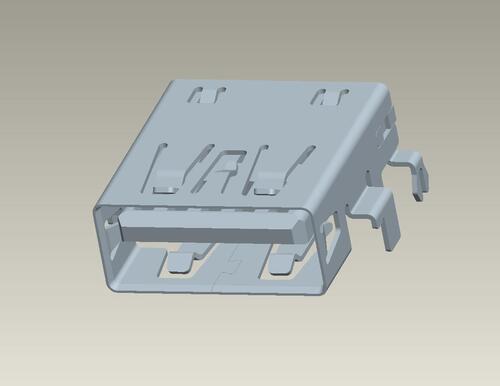 U3FA-RD05(Right Angle/ Dip Type/ Body14.00L/ CH1.60mm)產品圖