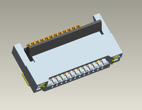 FBX0520(後掀雙接-P0.5/2.0H)  |Products|FFC/FPC connector|Back-flip後掀式