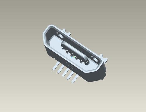 MCBF-VSF5 (直立式/外殼-2*SMD+2*DIP)  |Products|Micro USB connector
