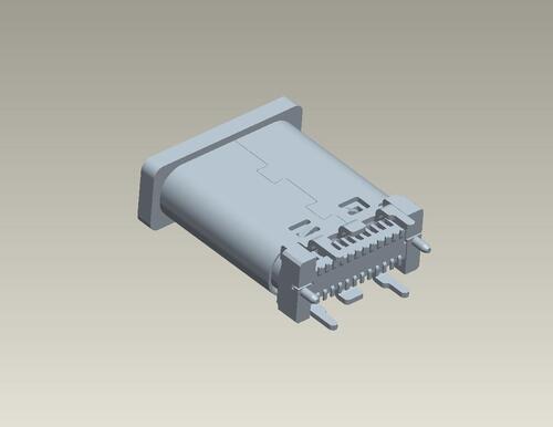 MCCF-V2N1(立式10.35/外殼4DIP)  |Products|USB C TYPE connector|24 PIN
